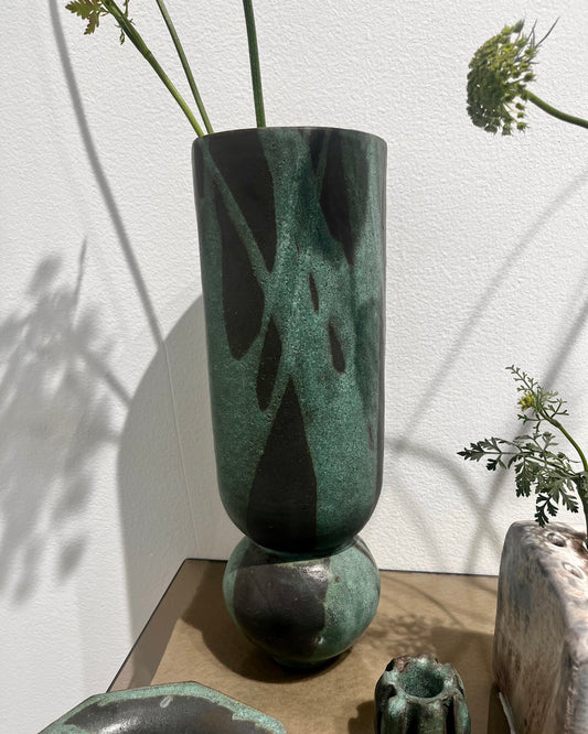 Ball Vase, Green