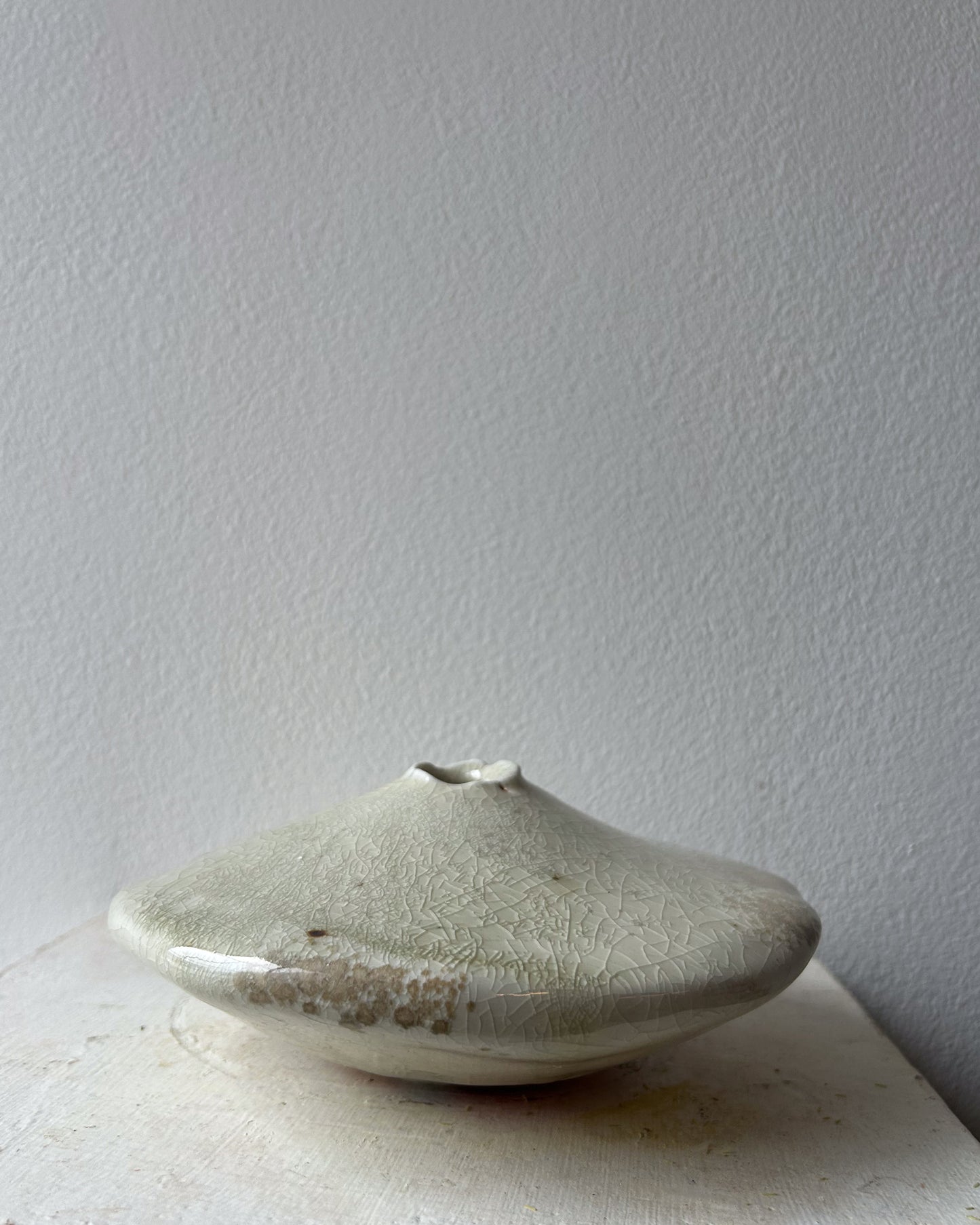 Wood-Fired Ikebana Vase