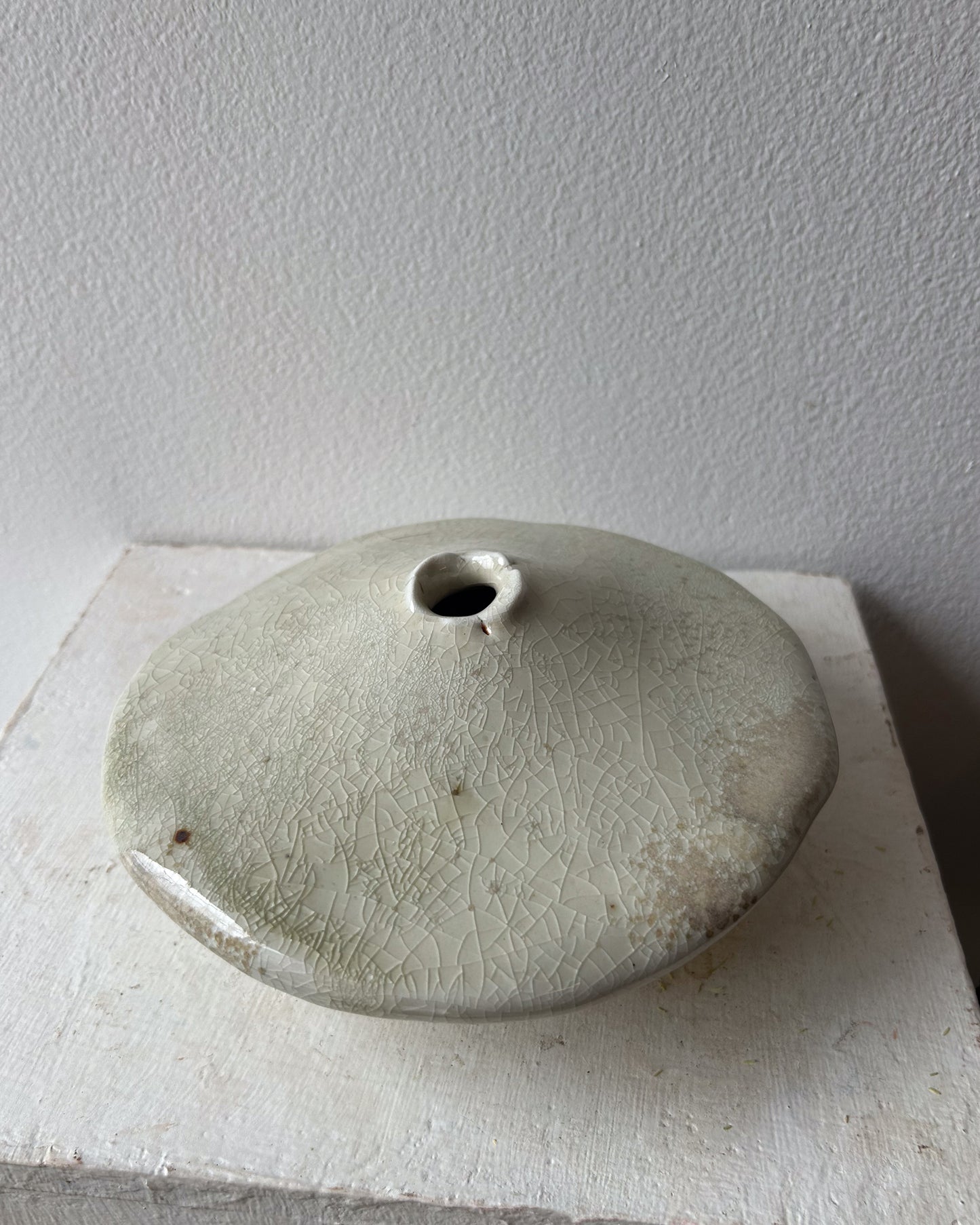 Wood-Fired Ikebana Vase