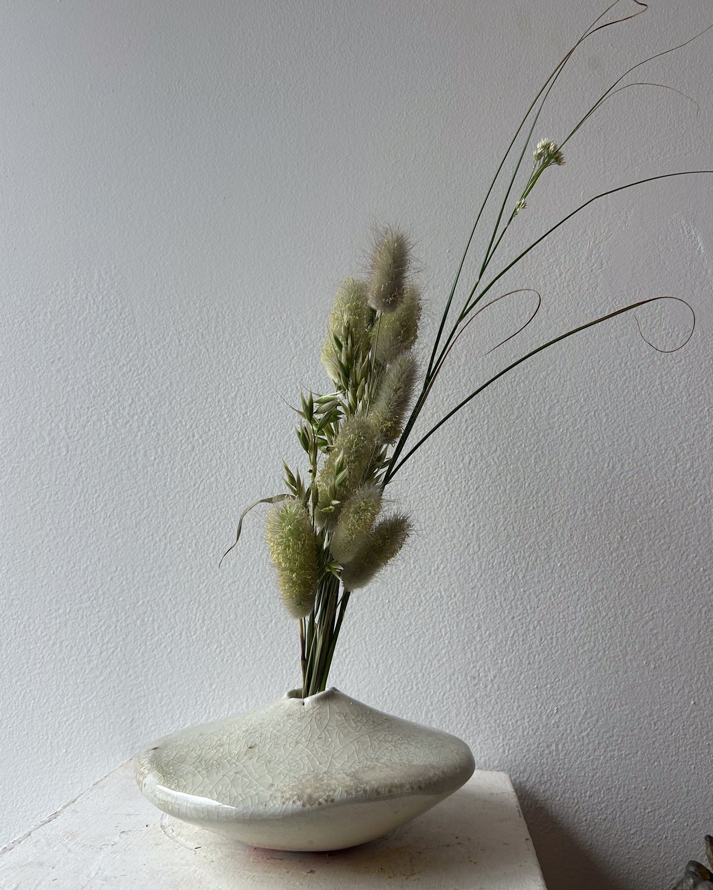 Wood-Fired Ikebana Vase