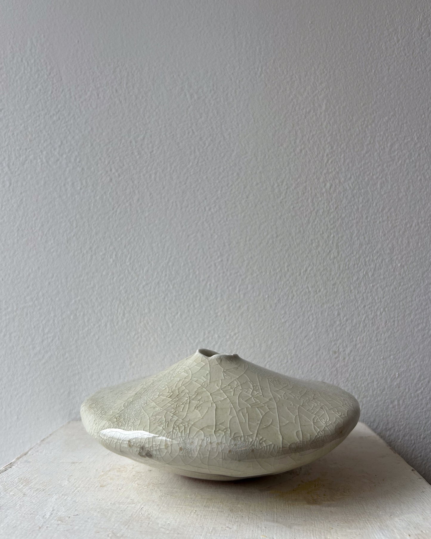 Wood-Fired Ikebana Vase