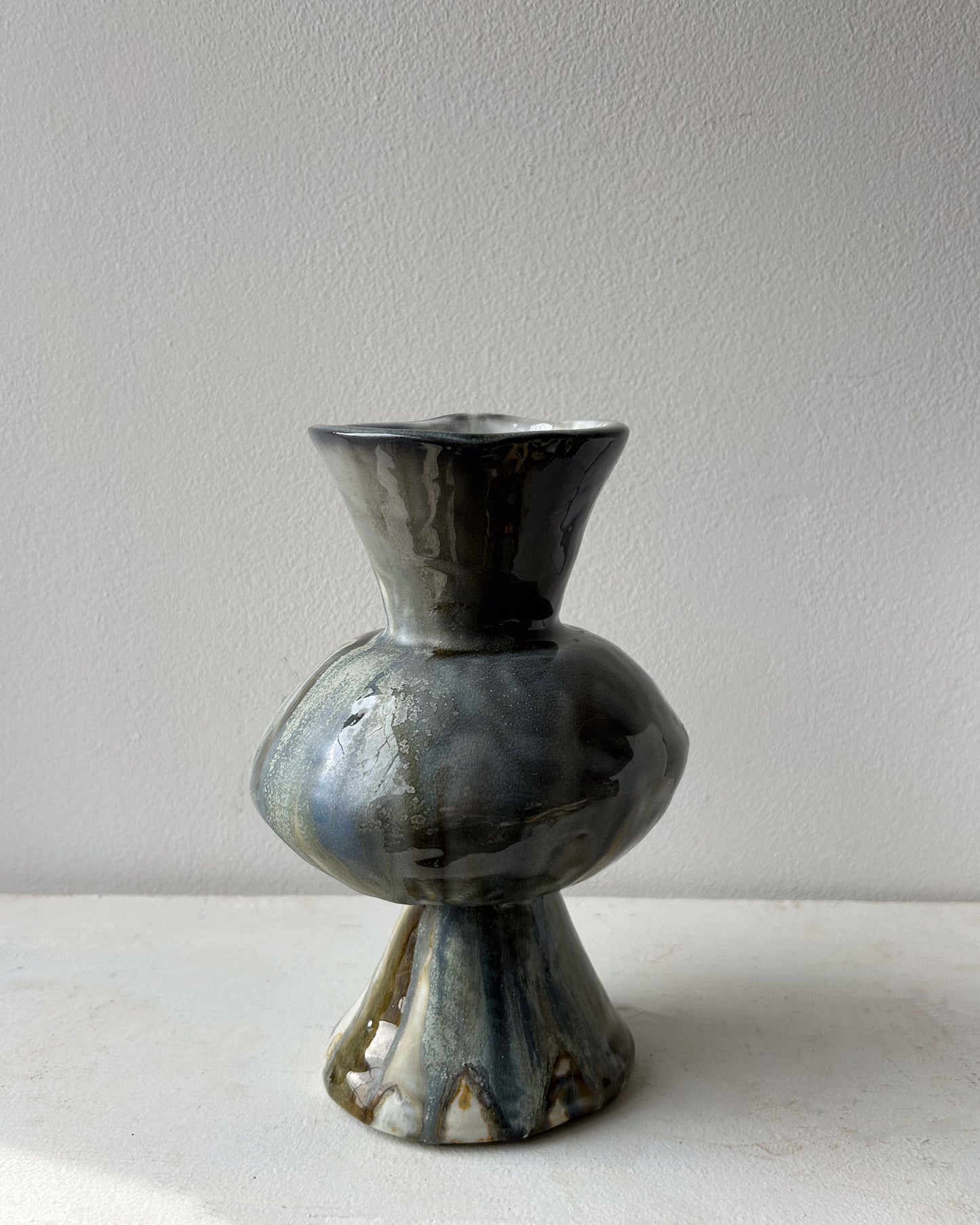 Soda-Fired Bulge Vase No. 2