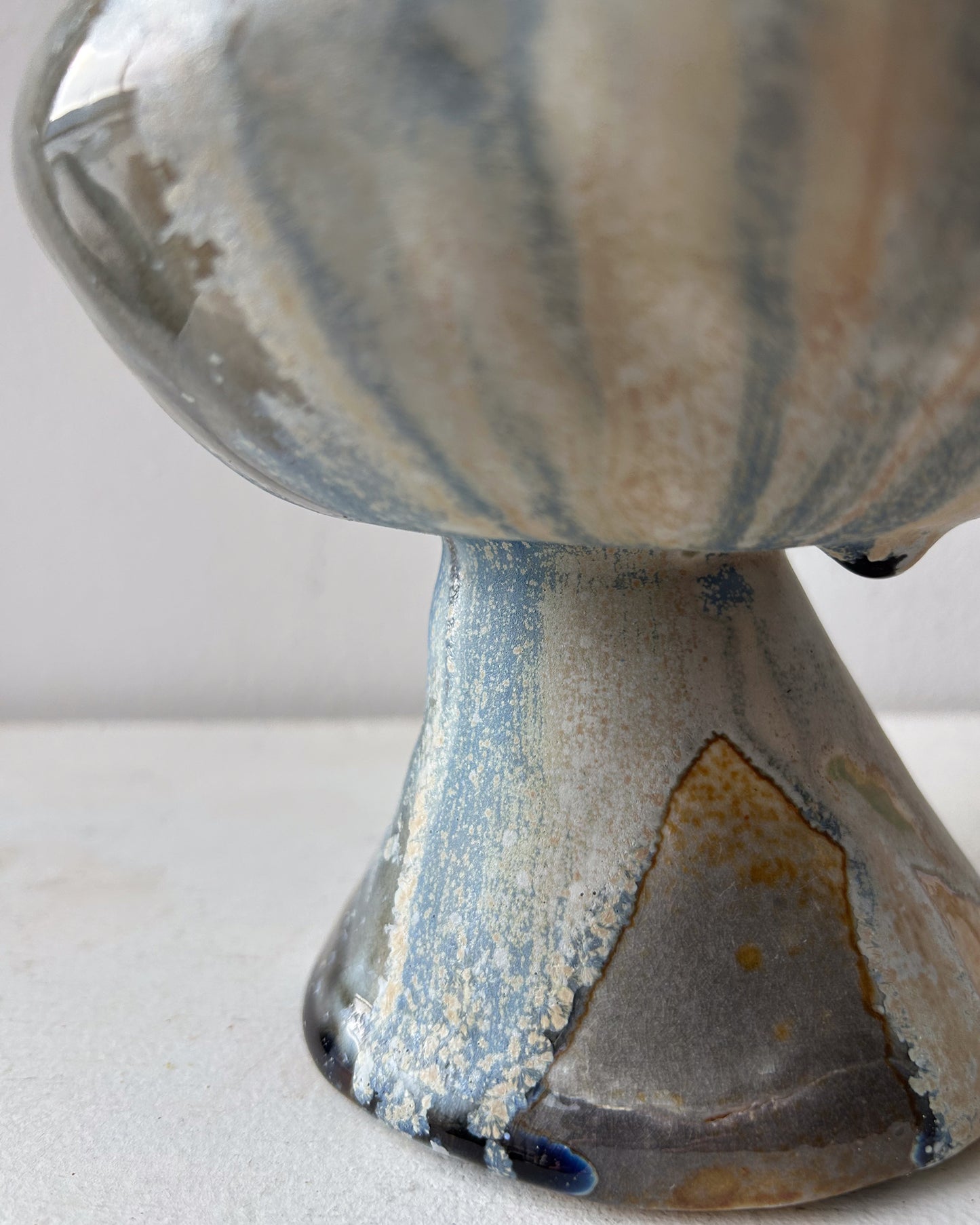 Soda-Fired Bulge Vase No. 1
