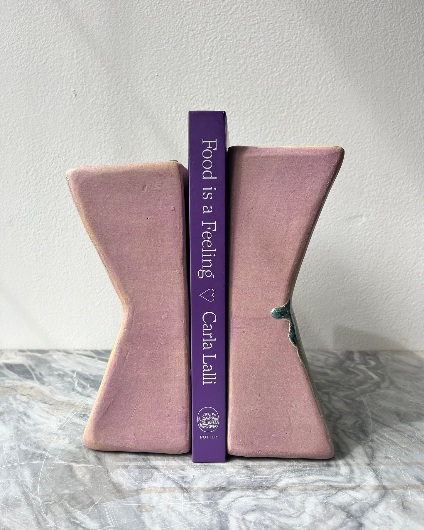 Bookstand, Lichen with Orchid