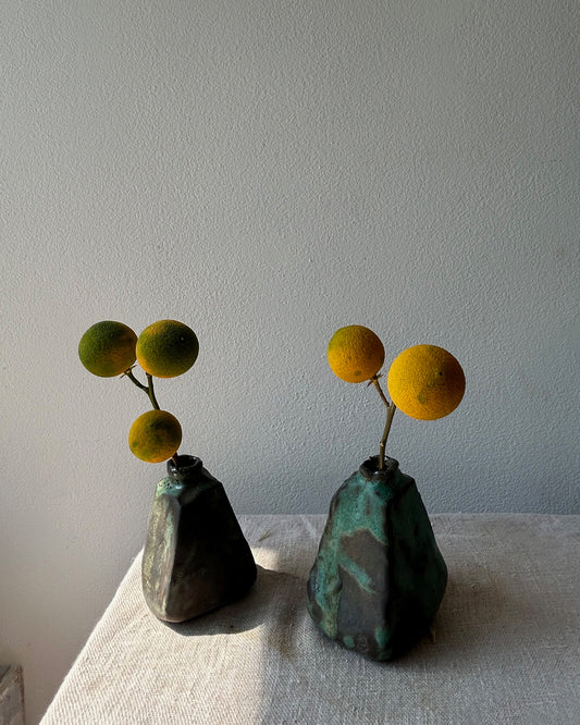 Bud Vase, Patina