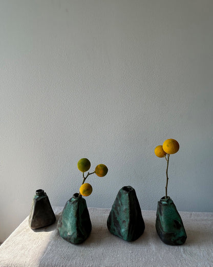 Bud Vase, Patina