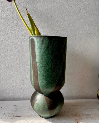 Ball Vase, Green