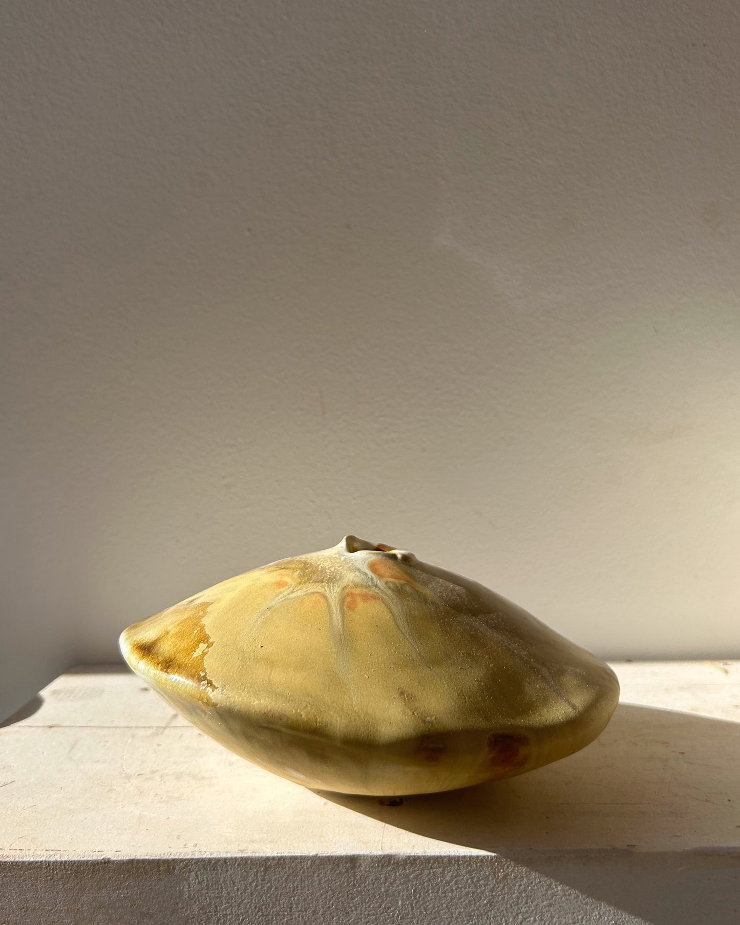 Soda-Fired Ikebana Vase No. 1