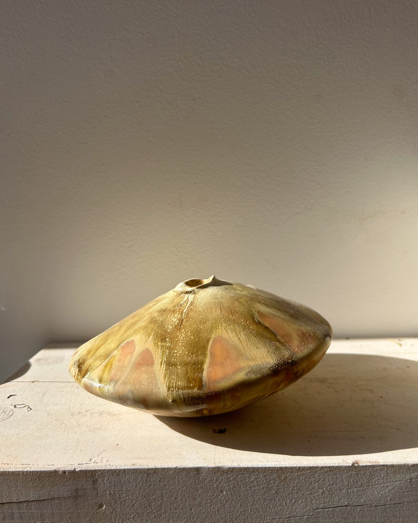 Soda-Fired Ikebana Vase No. 1