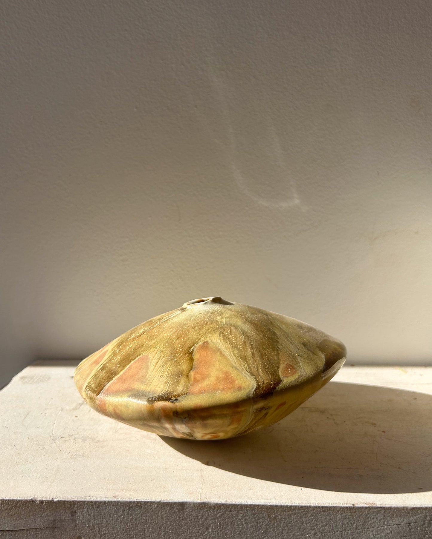 Soda-Fired Ikebana Vase No. 1