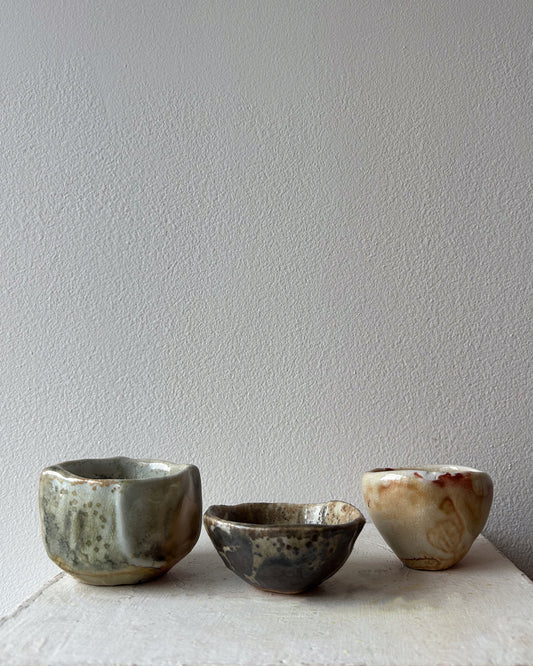 Wood-Fired Pinched Cups