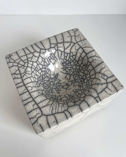 Raku-Fired Box Bowl