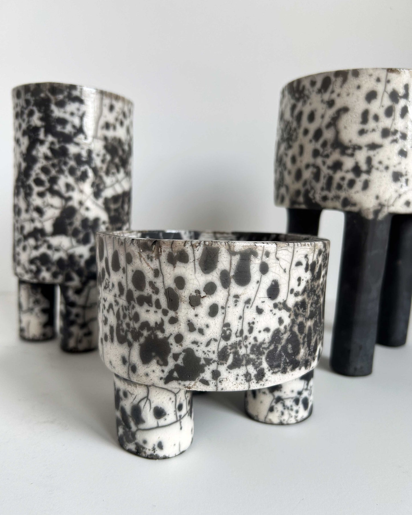 Raku-Fired Tripod, Stout