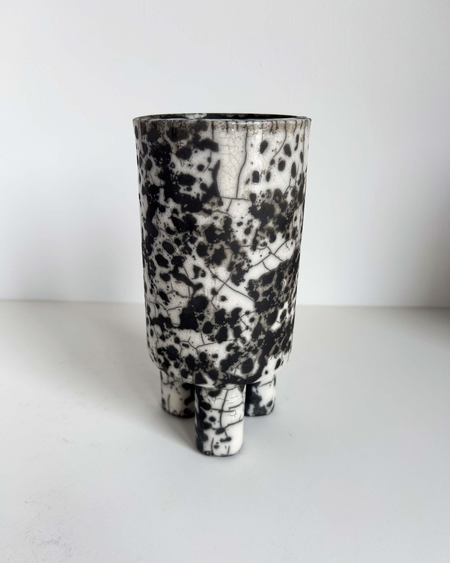 Raku-Fired Tripod, Long