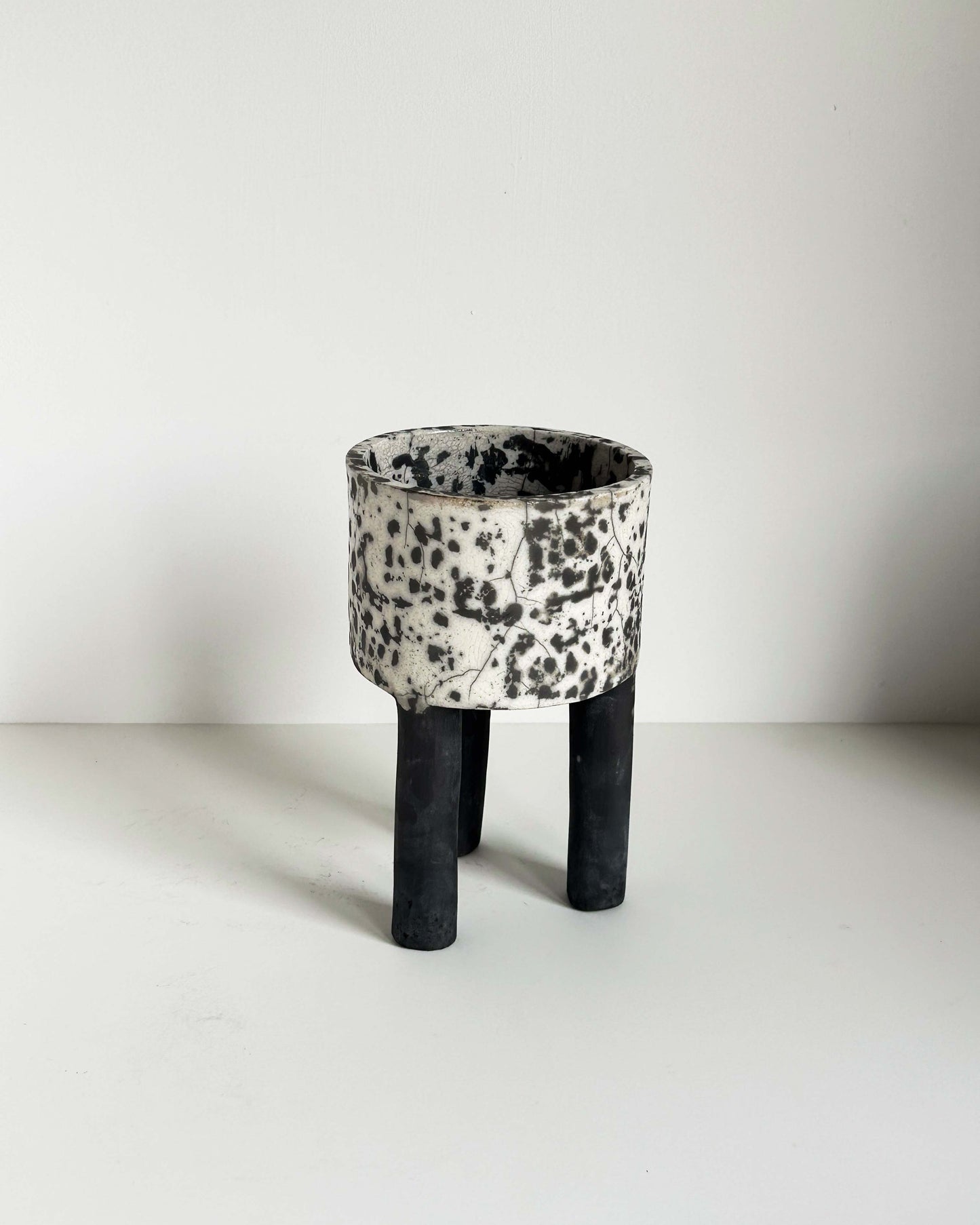 Raku-Fired Tripod, Wide