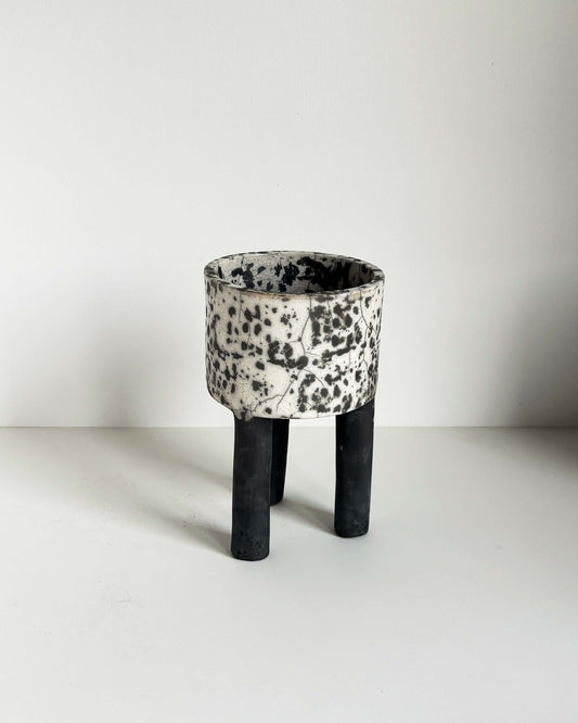 Raku-Fired Tripod, Wide