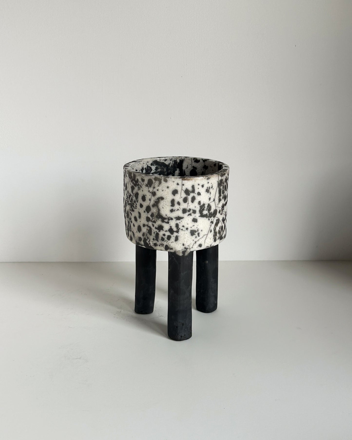 Raku-Fired Tripod, Wide