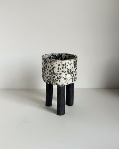 Raku-Fired Tripod, Wide
