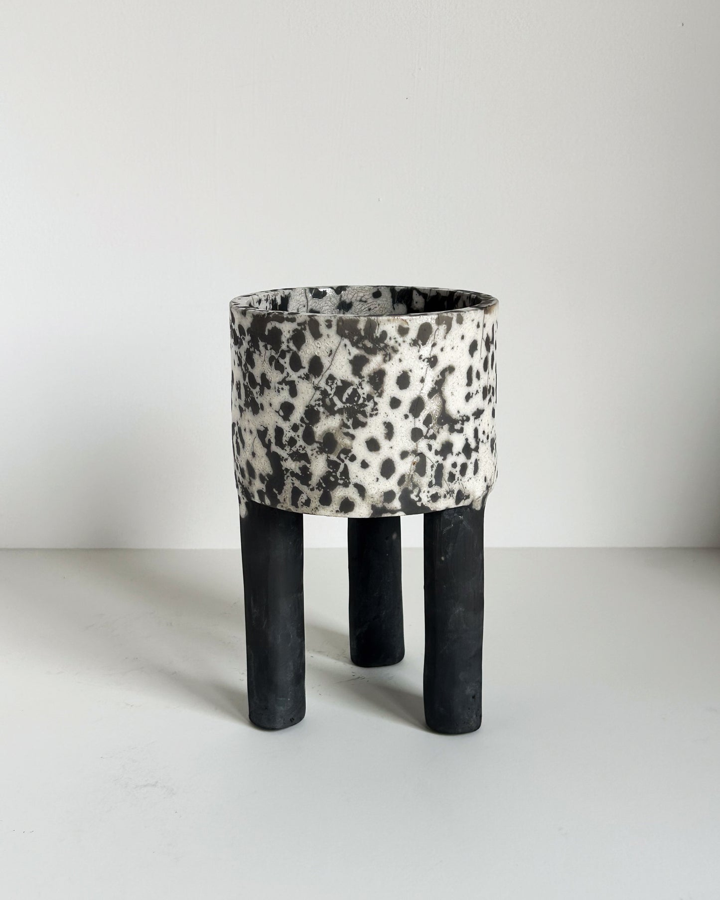Raku-Fired Tripod, Wide