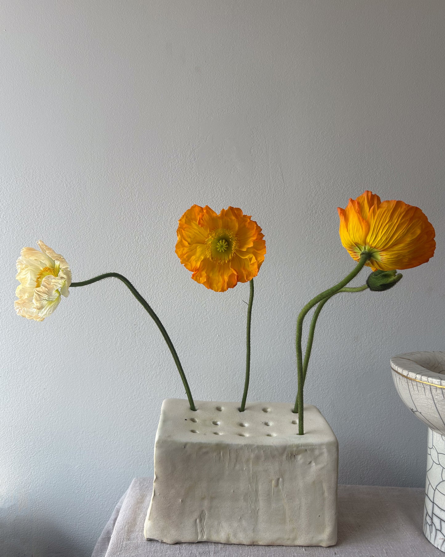 Porcelain Brick Vase