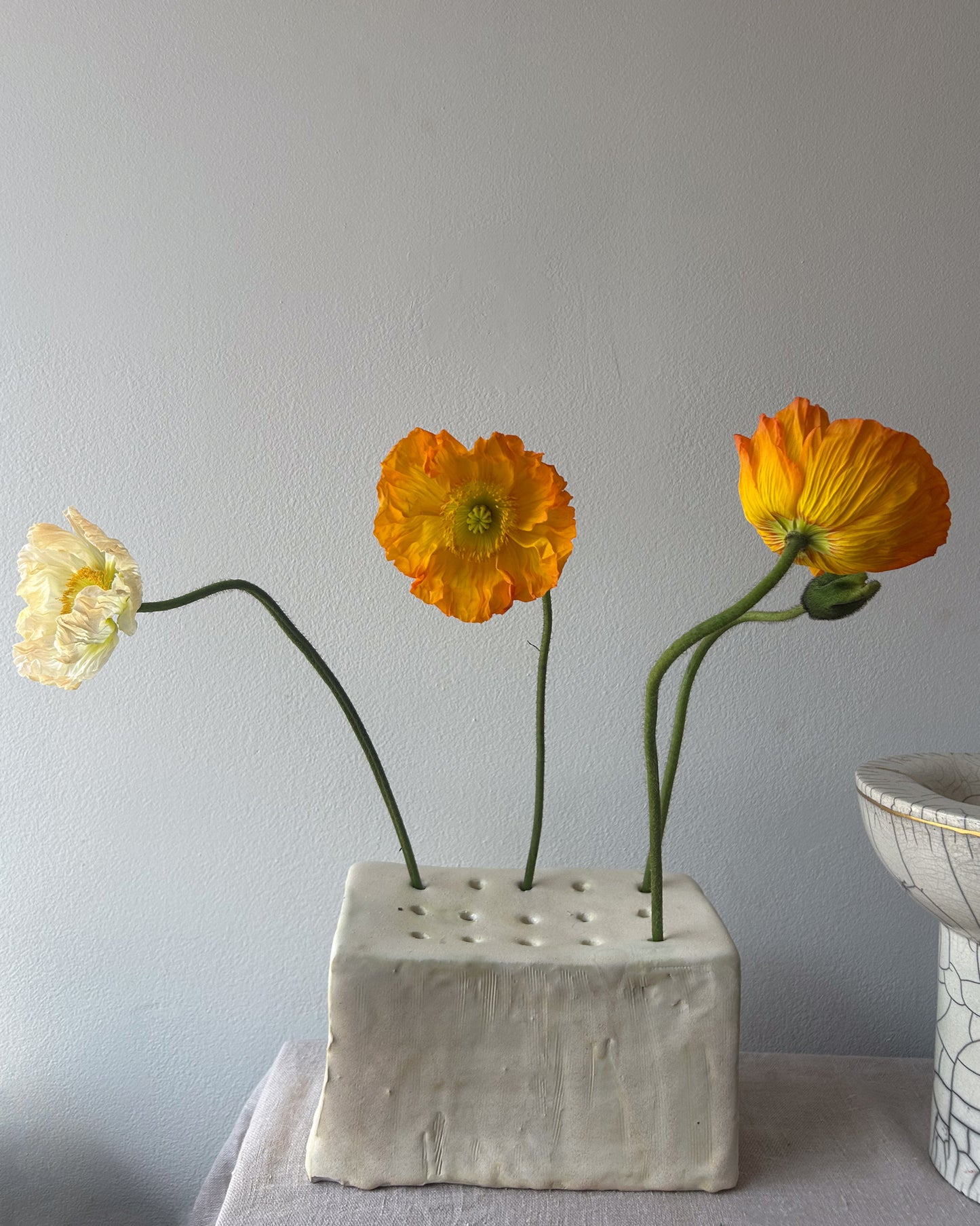 Porcelain Brick Vase