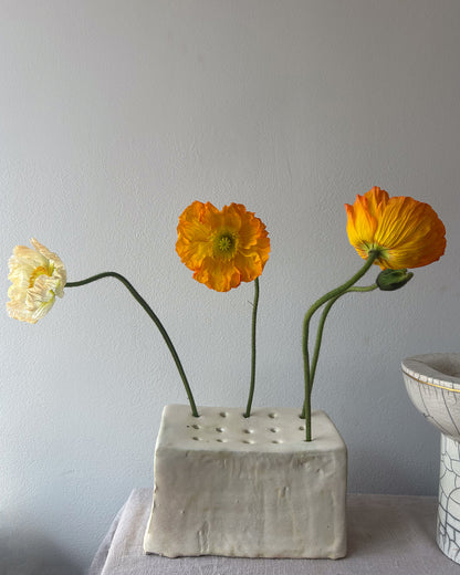 Porcelain Brick Vase
