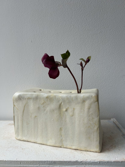 Porcelain Brick Vase