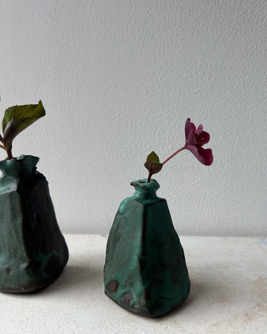 Bud Vase, Patina