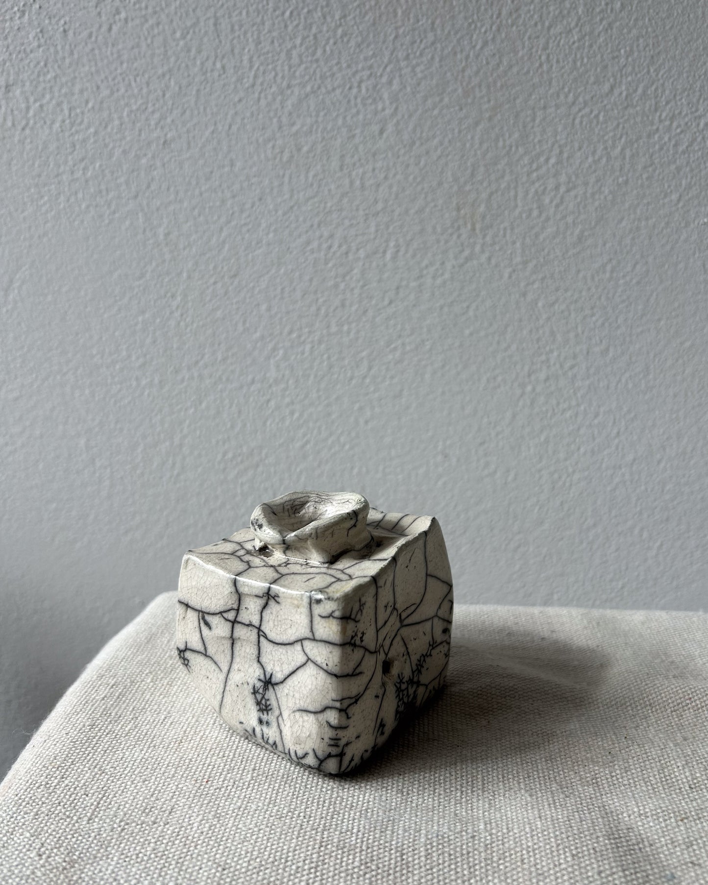 Raku-Fired Carved Vessels