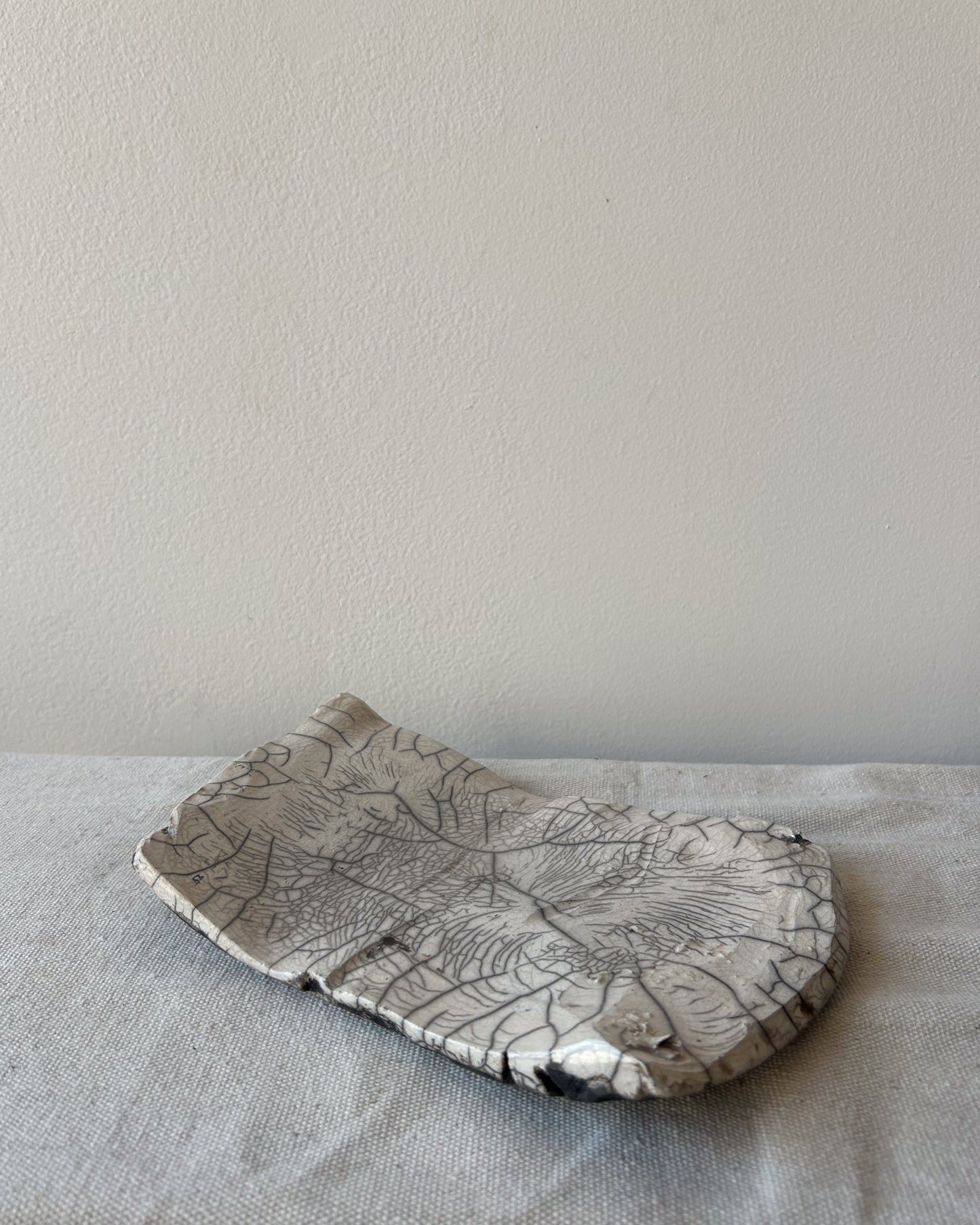 Raku-fired Plate