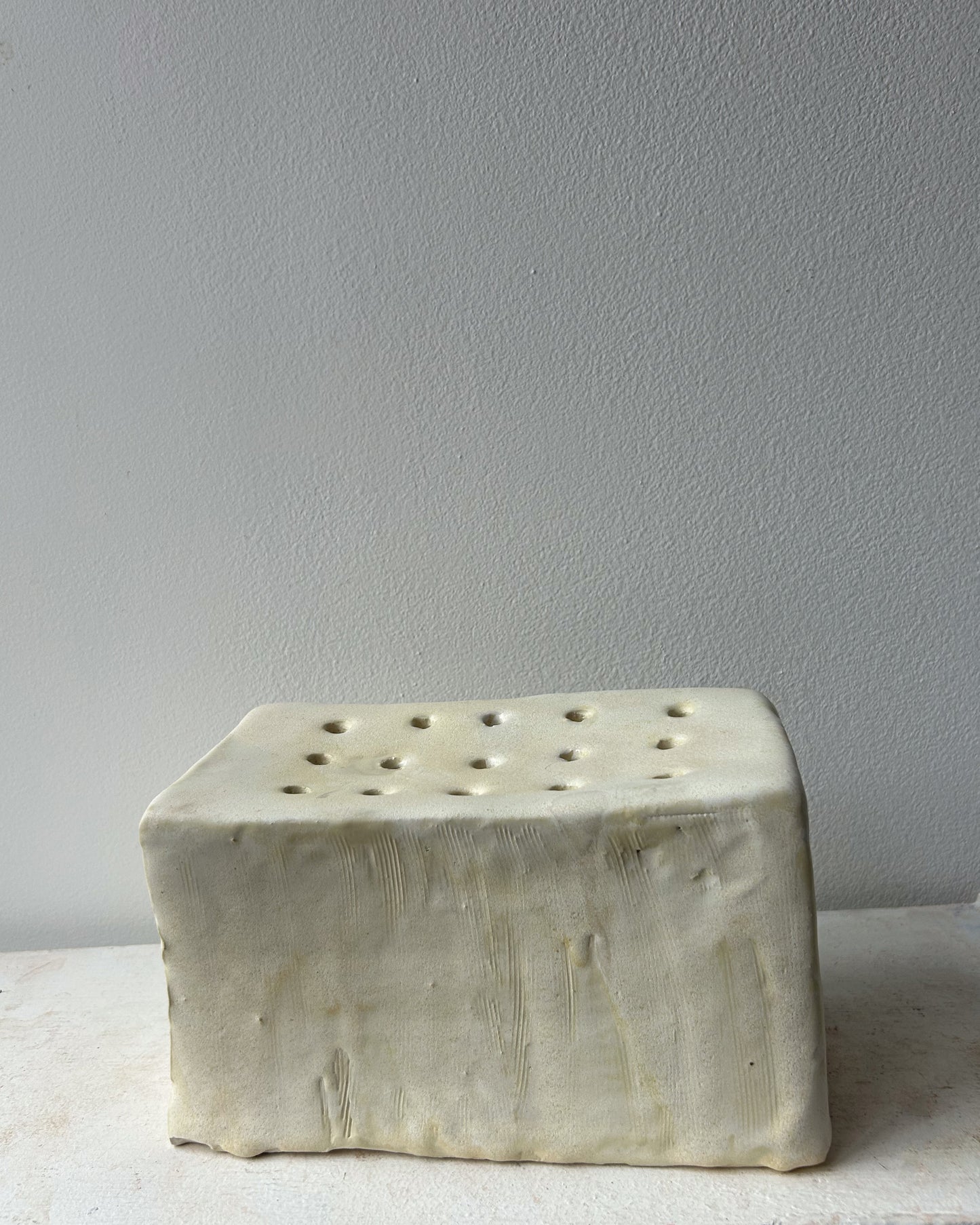 Porcelain Brick Vase