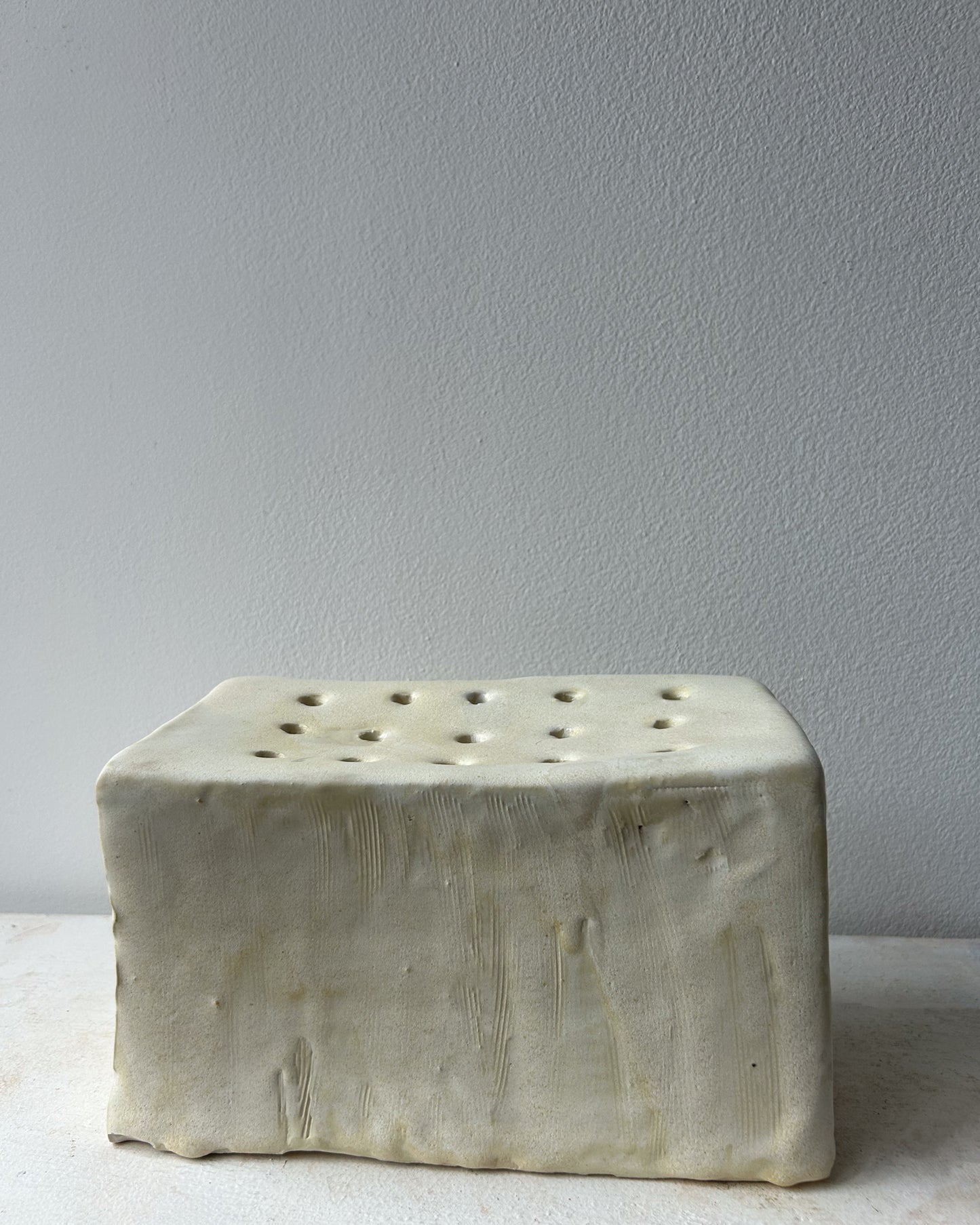 Porcelain Brick Vase