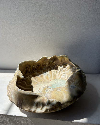 Soda-Fired Waspnest Bowl No. 1