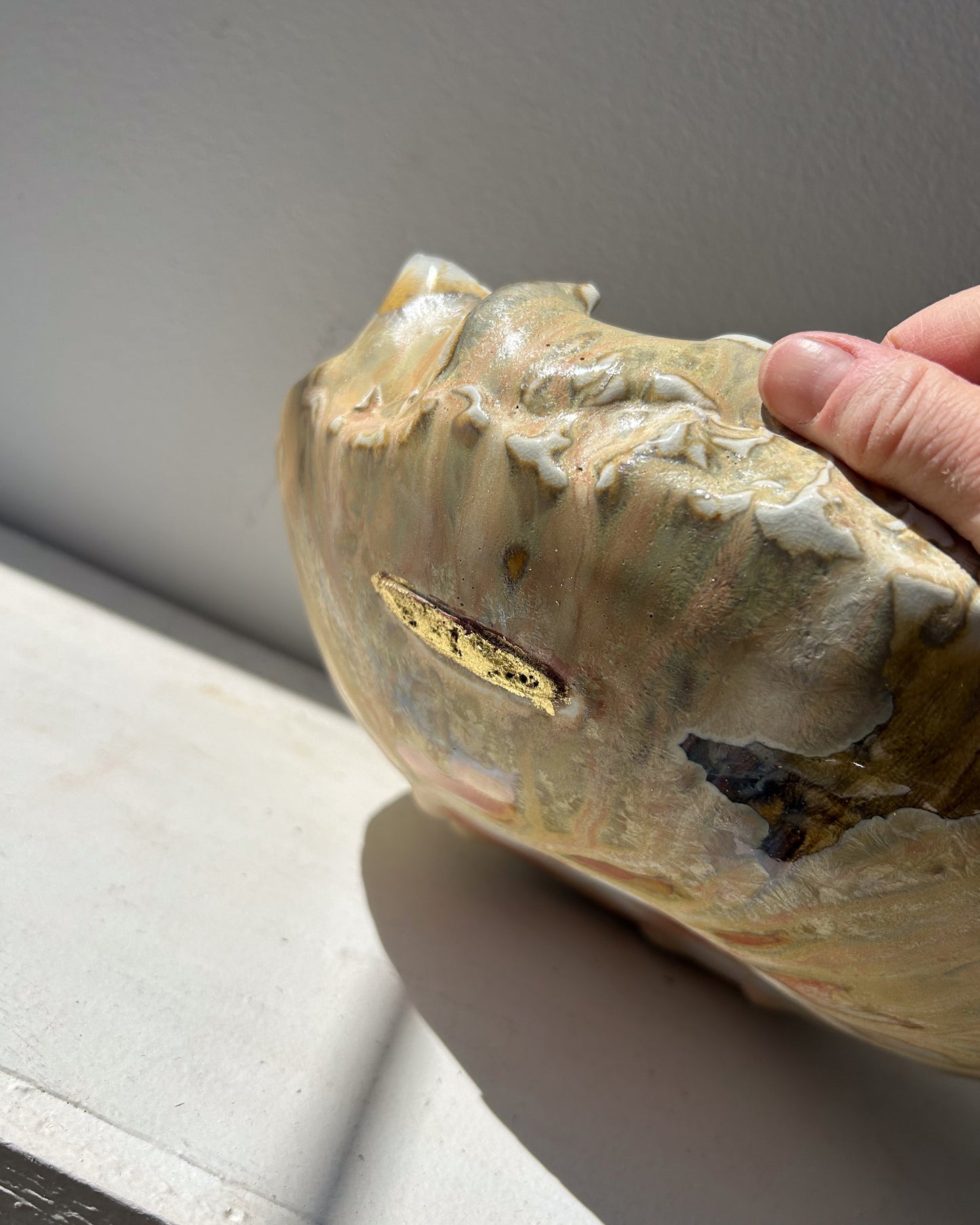 Soda-Fired Waspnest Bowl No. 1