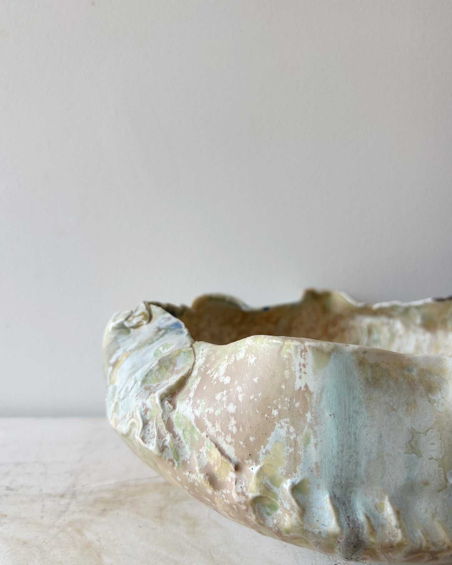 Soda-Fired Waspnest Bowl No. 2
