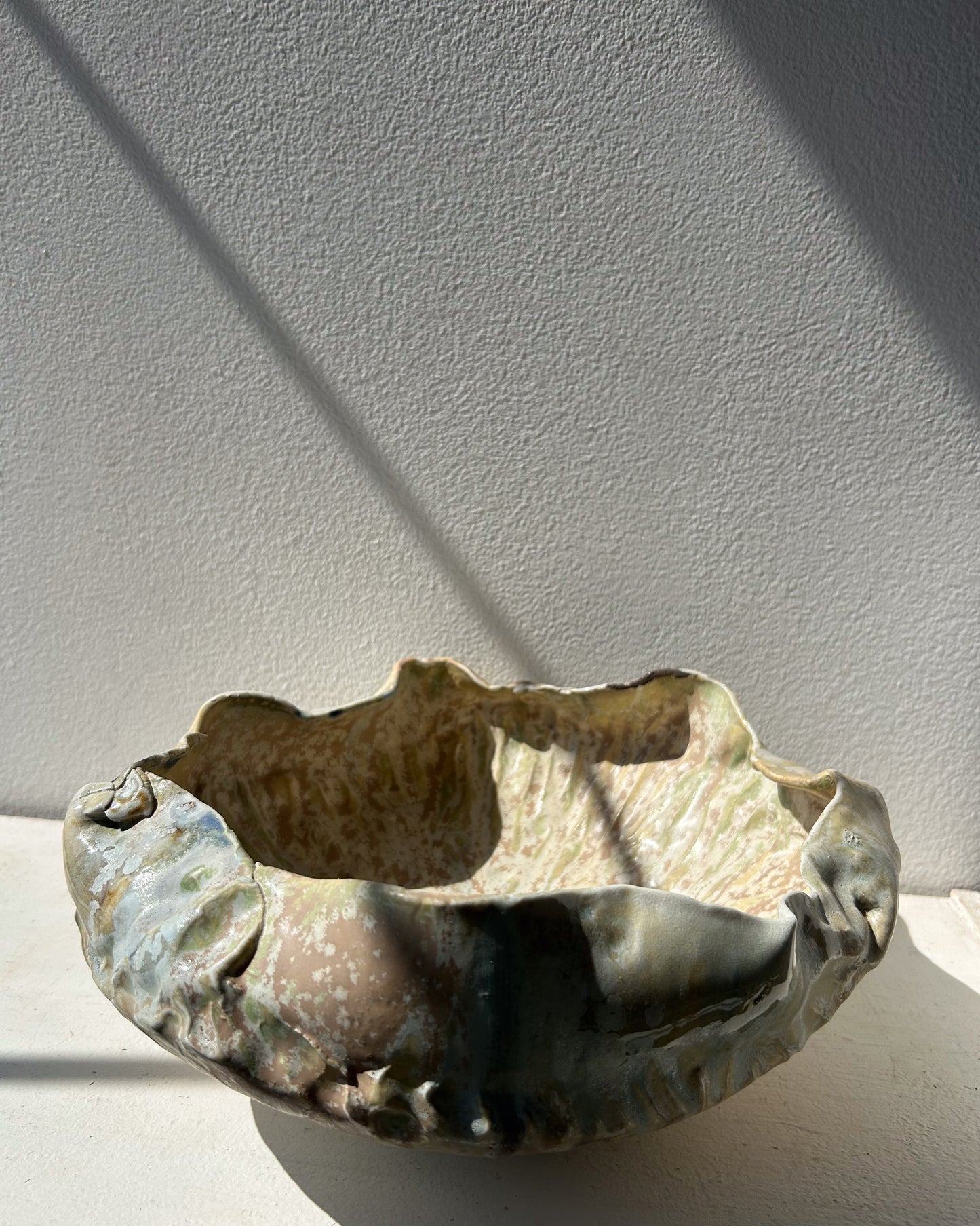 Soda-Fired Waspnest Bowl No. 2