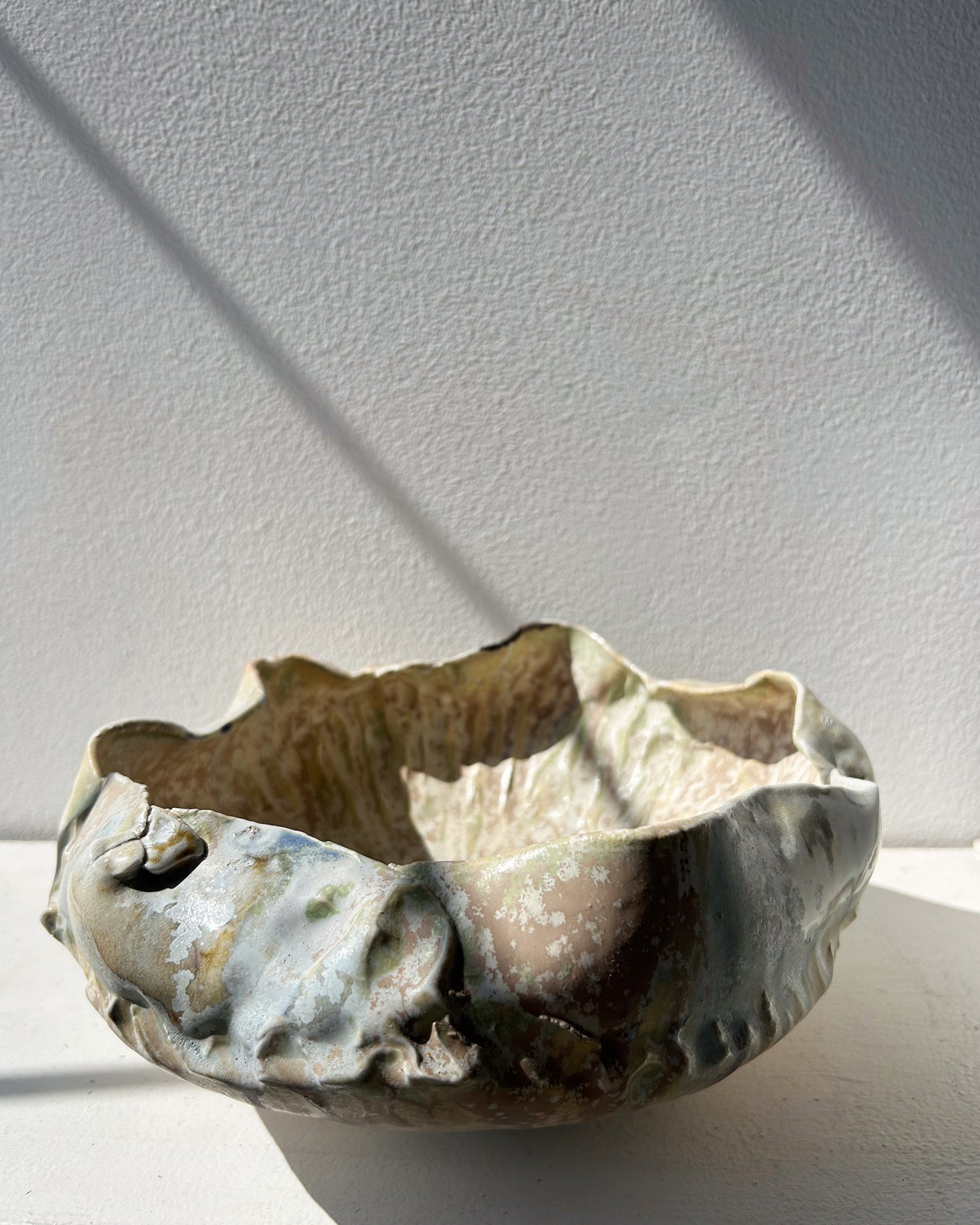 Soda-Fired Waspnest Bowl No. 2