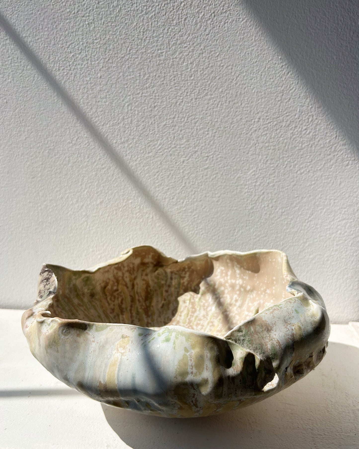 Soda-Fired Waspnest Bowl No. 2