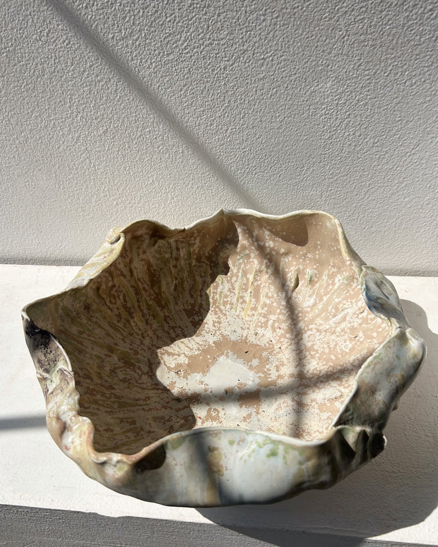 Soda-Fired Waspnest Bowl No. 2