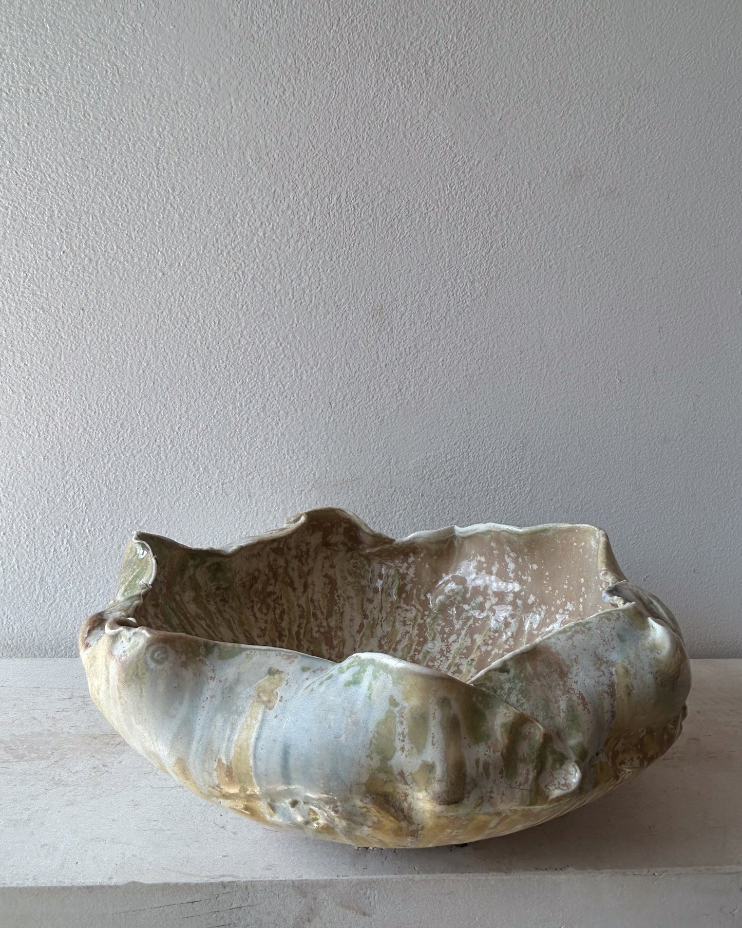 Soda-Fired Waspnest Bowl No. 2
