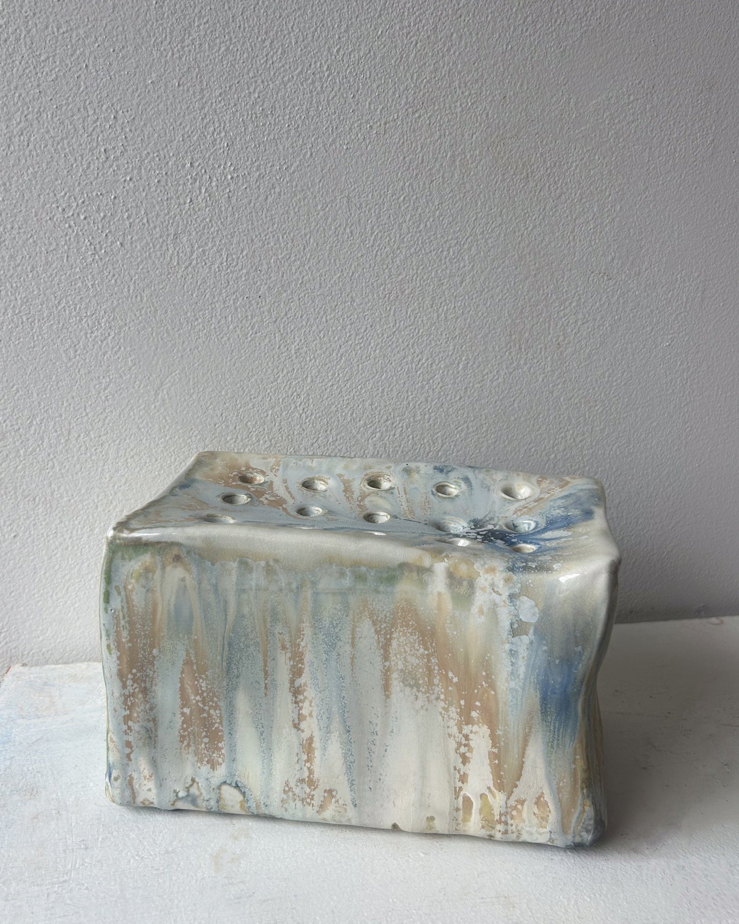 Soda-Fired Brick Vase No. 2