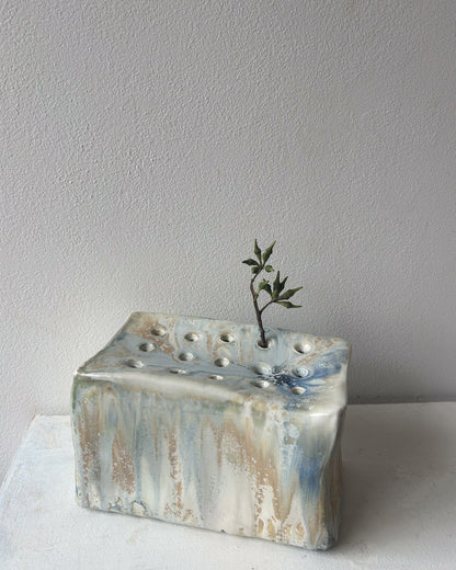 Soda-Fired Brick Vase No. 2