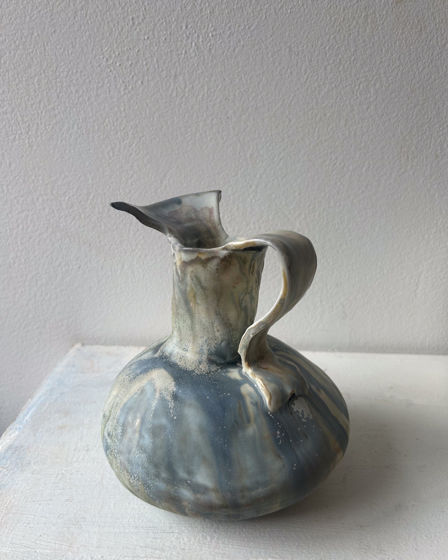 Soda-Fired Pitcher Vase No. 1