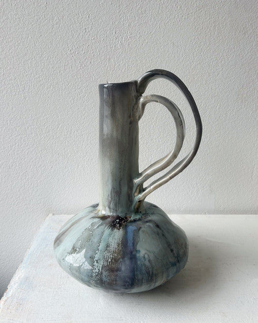 Soda-Fired Bottle Vase No. 1