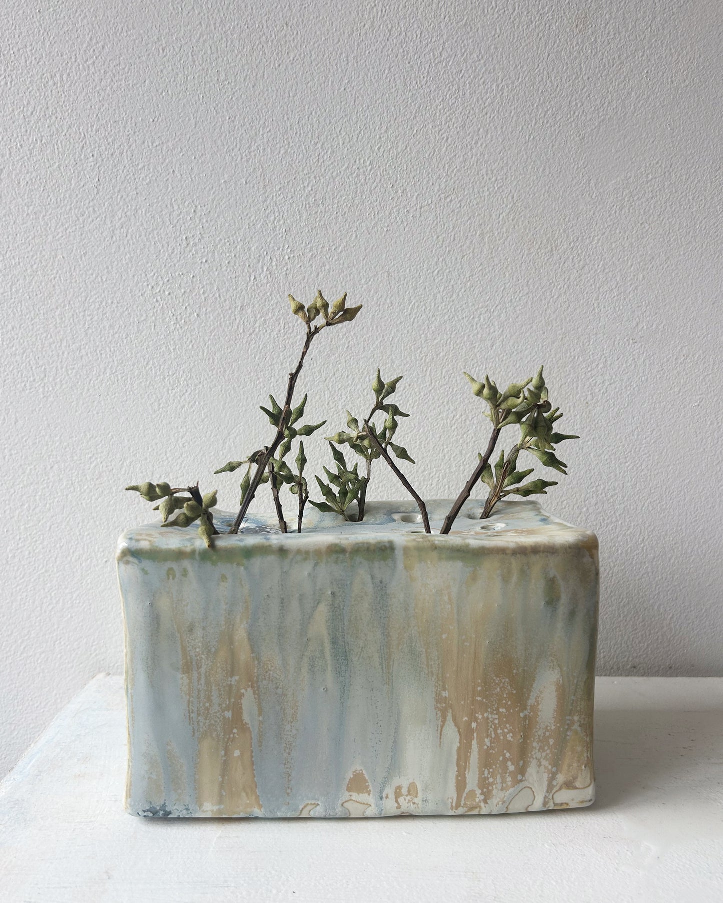 Soda-Fired Brick Vase No. 2