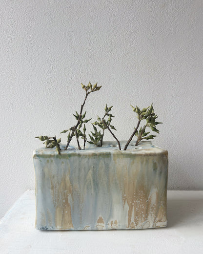 Soda-Fired Brick Vase No. 2