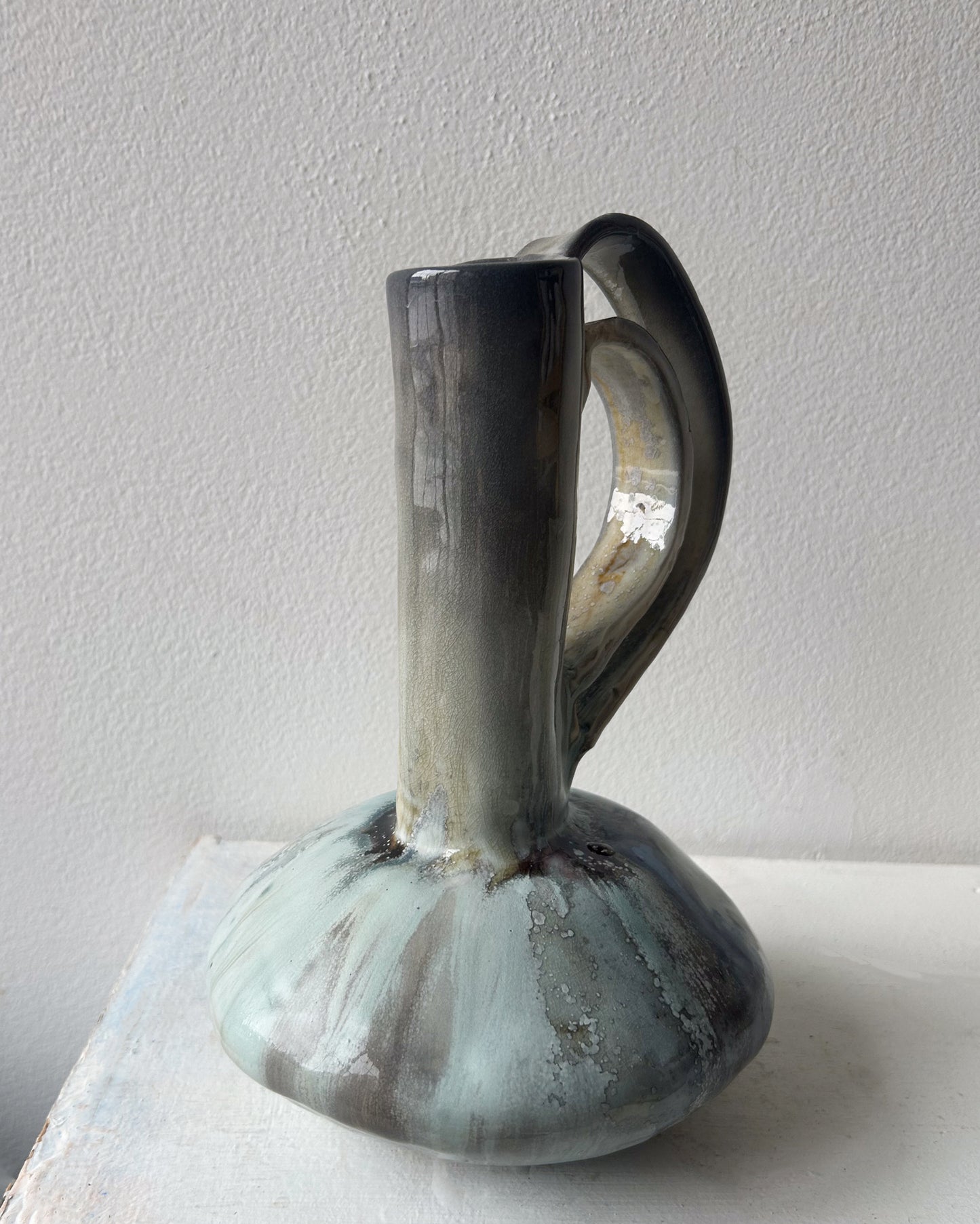 Soda-Fired Bottle Vase No. 1