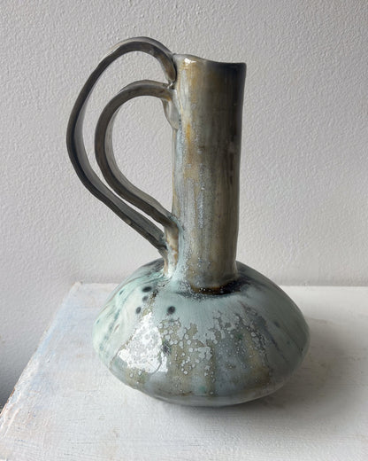 Soda-Fired Bottle Vase No. 1