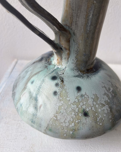 Soda-Fired Bottle Vase No. 1