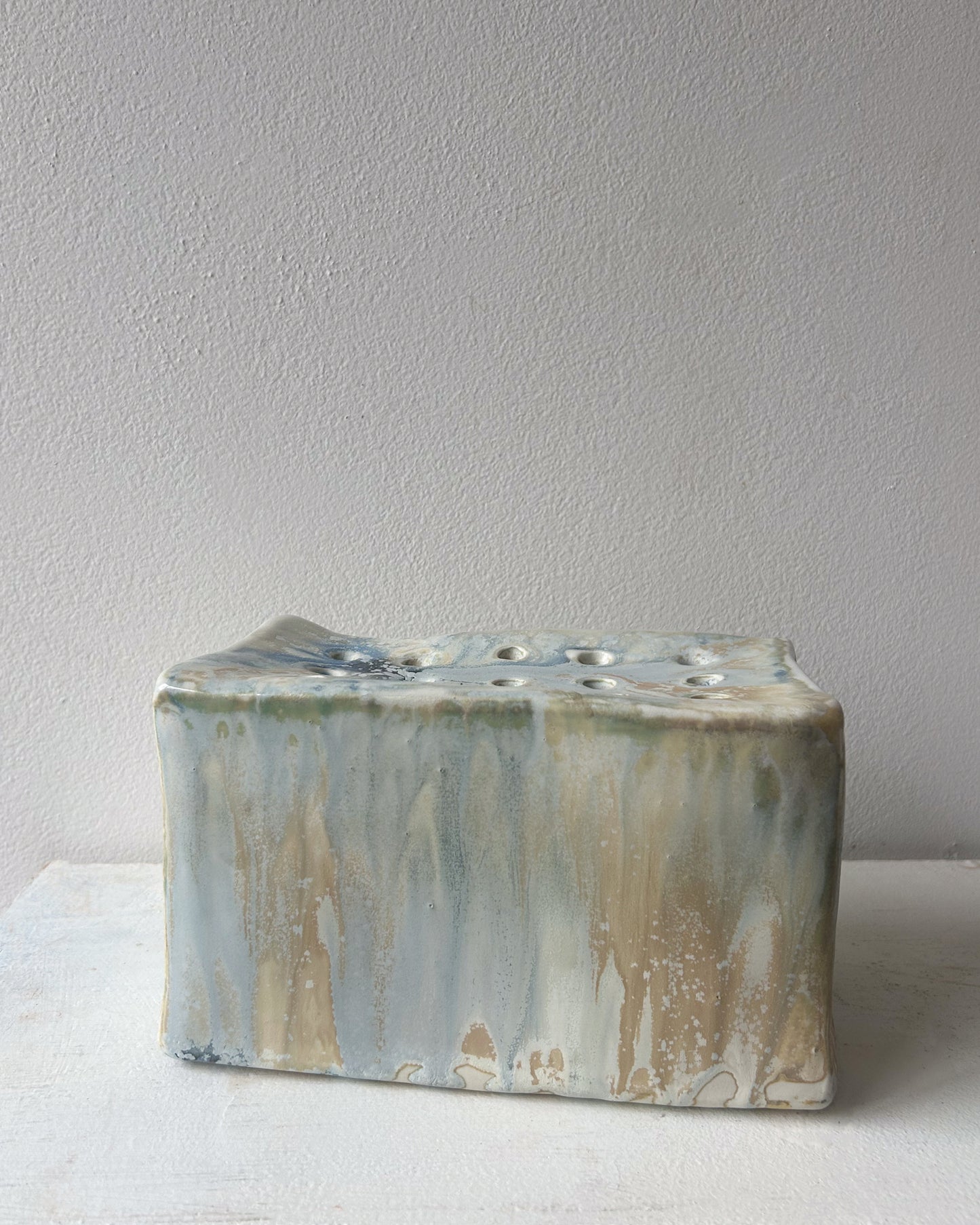 Soda-Fired Brick Vase No. 2